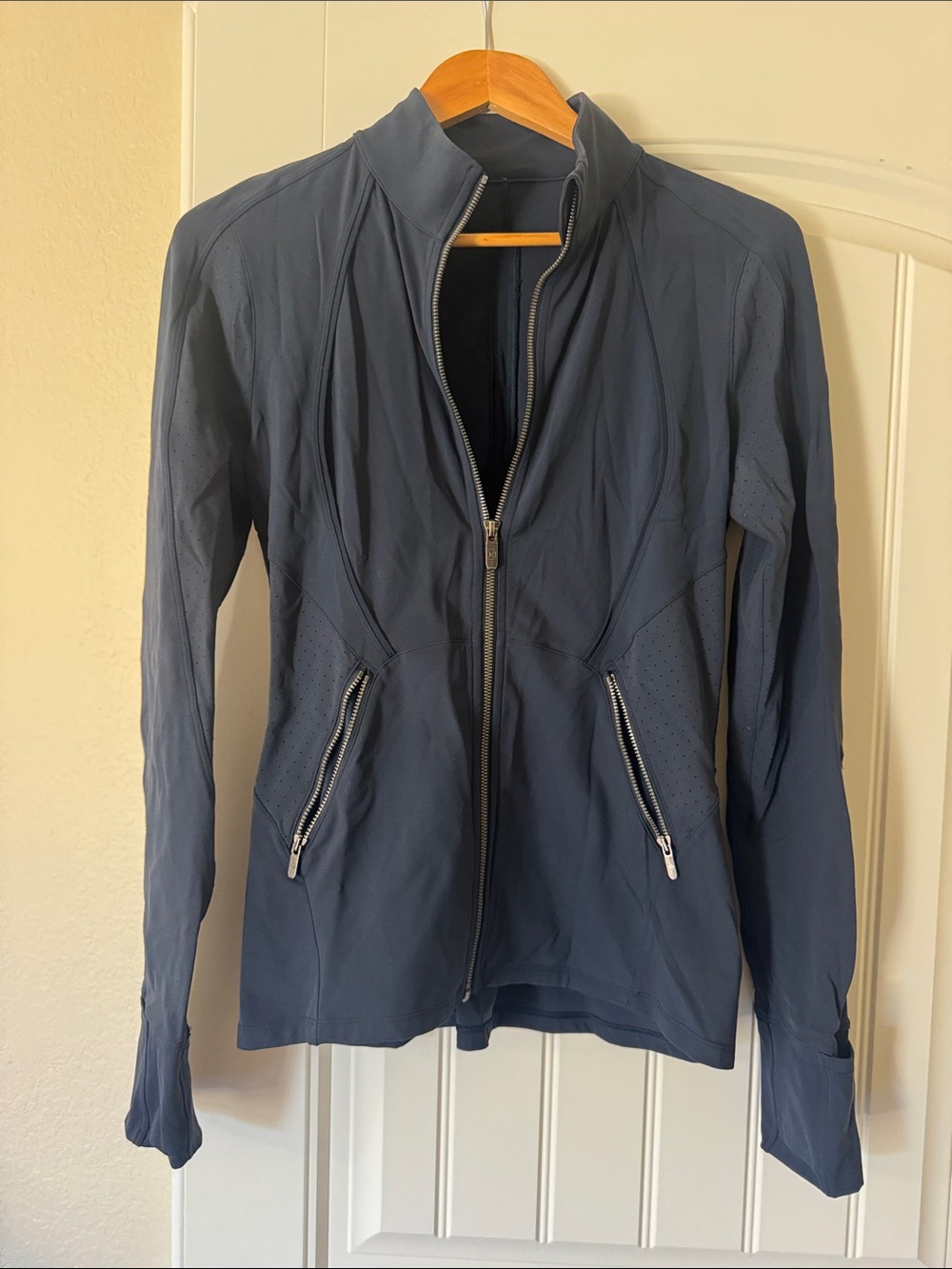 lululemon athletica Navy Full-Zip Performance Jacket